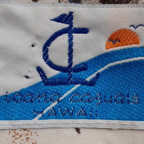 Loana Casuals Hawaii Palmtree Mens Button Short Sleeve Shirt XL - Picture 5 of 6